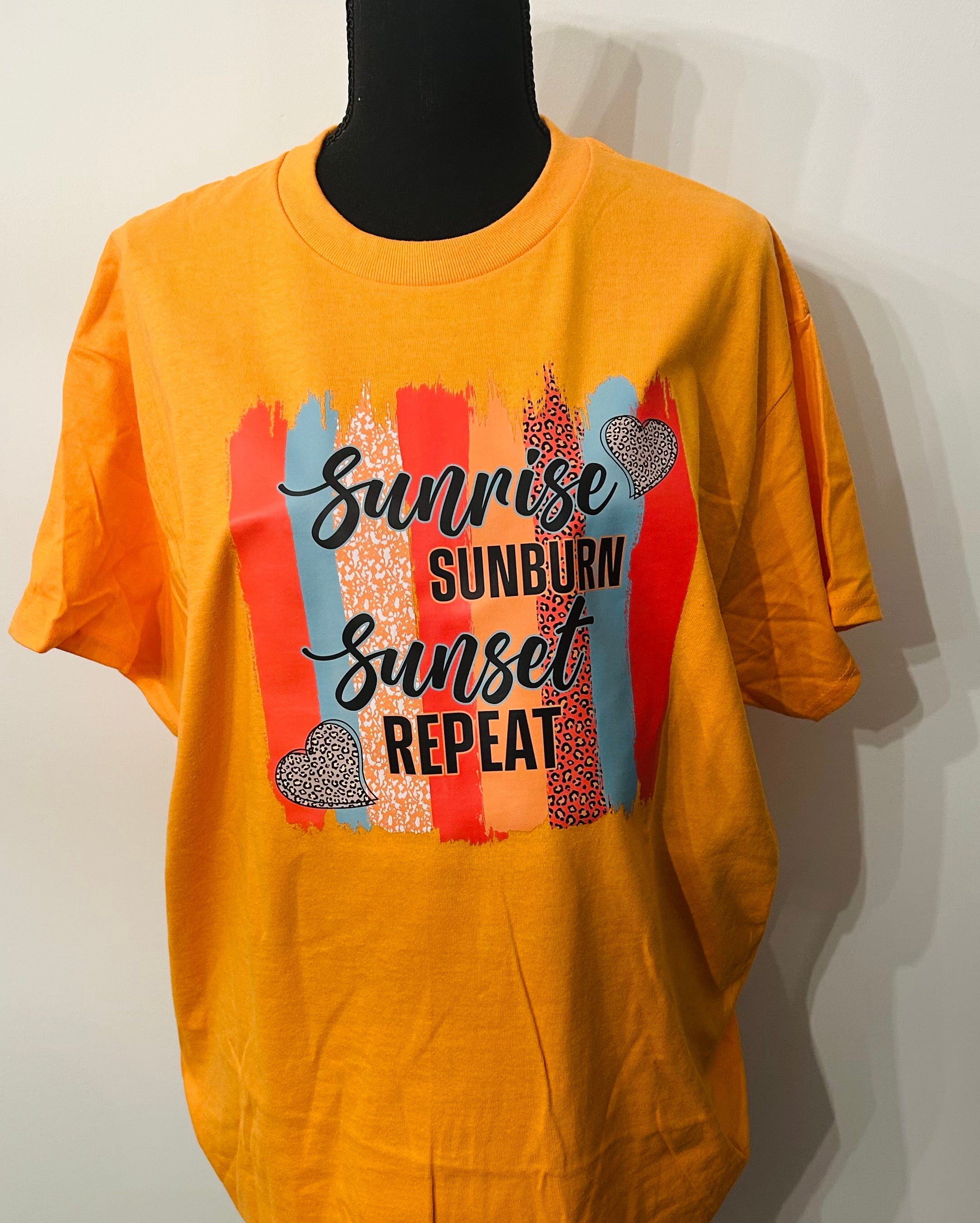 Sunrise Sunburn Sunset Repeat